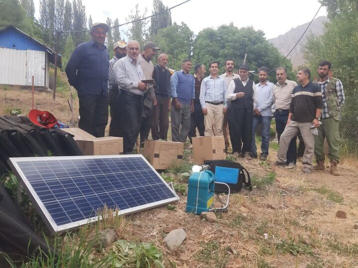 چراغ زندگی ۱۸ خانوار عشایر در قزوین روشن شد