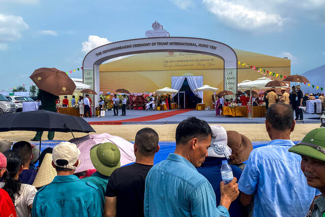 ترامپ در مزارع ویتنام زمین گلف میسازد!