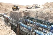 انتقال آب به تصفیه‌خانه مهستان آغاز شد| انتقال آب به کرج و تهران در مراحل پایانی