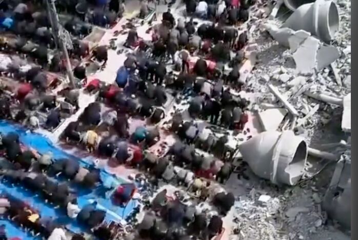کوتاه‌ترین خطبه نماز جمعه در غزه خوانده شد