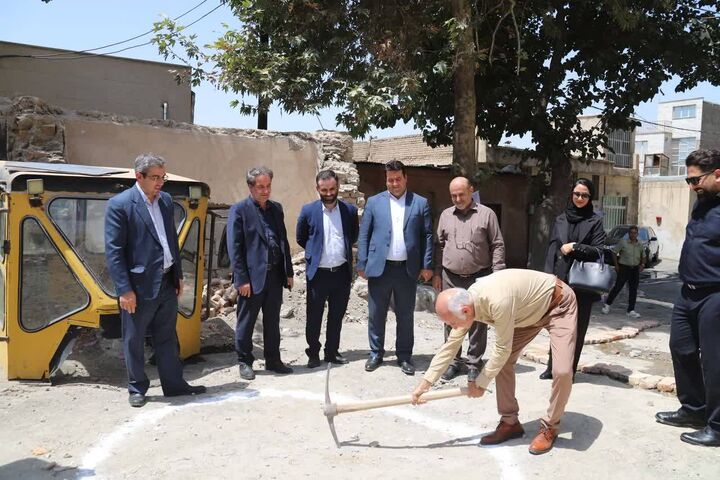 آغاز تحول در بافت فرسوده کرج با کلنگ‌زنی اولین بلوک تجمیعی کشور در خلج‌آباد