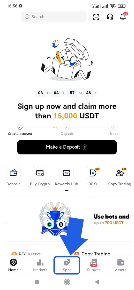 آموزش دکس پلاس Toobit