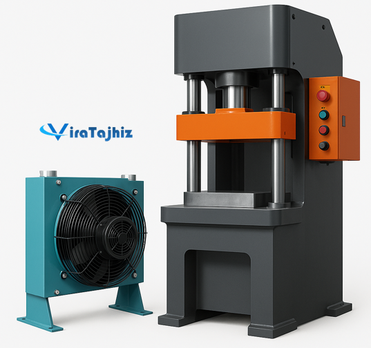 ویرا تجهیز صنعت پیشرو در تامین انواع مبدل های حرارتی سیستم های هیدرولیک