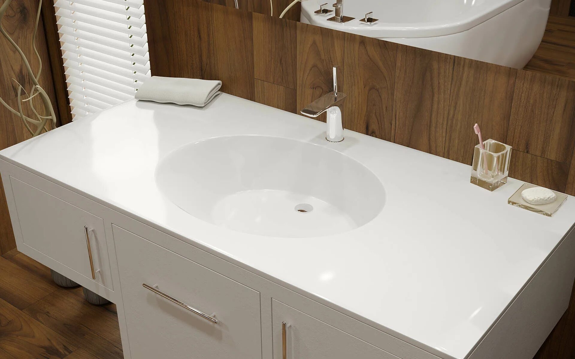 روشویی سنگ مصنوعی سرویس بهداشتی آیکونیک