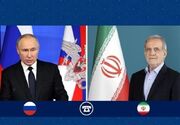 گفتگوی تلفنی روسای جمهور روسیه و ایران