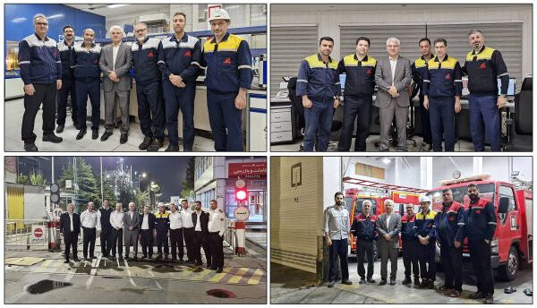 بازدید نوروزی مدیرعامل نفت پارس در ساعت ابتدایی سال ۱۴۰۴ بازدید نوروزی مدیرعامل نفت پارس در ساعت ابتدایی سال ۱۴۰۴