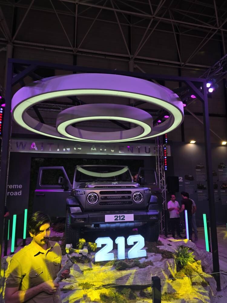 رونمایی از ۴ خودروی جدید در نمایشگاه خودرو مشهد