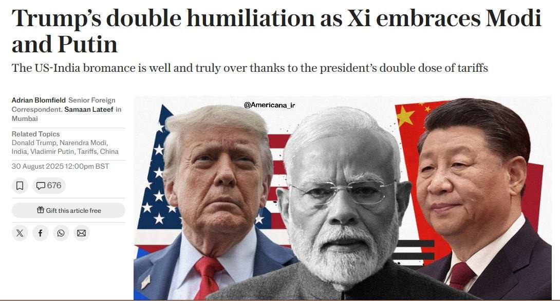 نادیده گرفتن چهار تماس تلفنی ترامپ و گرمتر شدن روابط هند و چین!