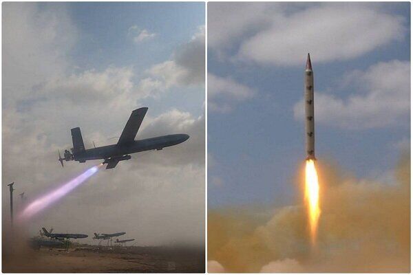 حمله موشکی و پهپادی گسترده یمن به سرزمینهای اشغالی حمله موشکی و پهپادی گسترده یمن به سرزمینهای اشغالی