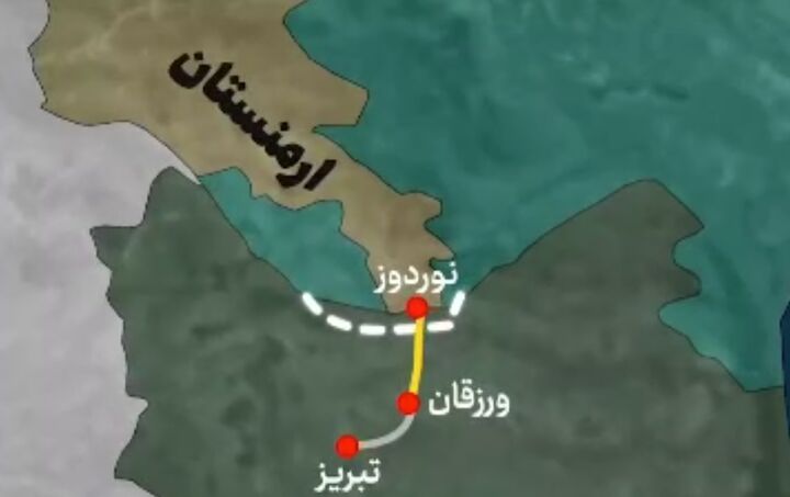 مسیر ورزقان- نوردوز، ۲ ساعت زمان سفر به ارمنستان را کاهش می‌دهد