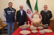 استرداد ۱۳ اثر باستانی کشف‌شده در ایتالیا به ایران
