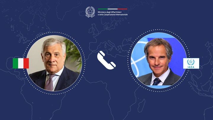رایزنی وزیر خارجه ایتالیا و گروسی درباره ایران| تایانی: آماده تسهیل مذاکرات هستهای هستیم رایزنی وزیر خارجه ایتالیا و گروسی درباره ایران| تایانی: آماده تسهیل مذاکرات هستهای هستیم