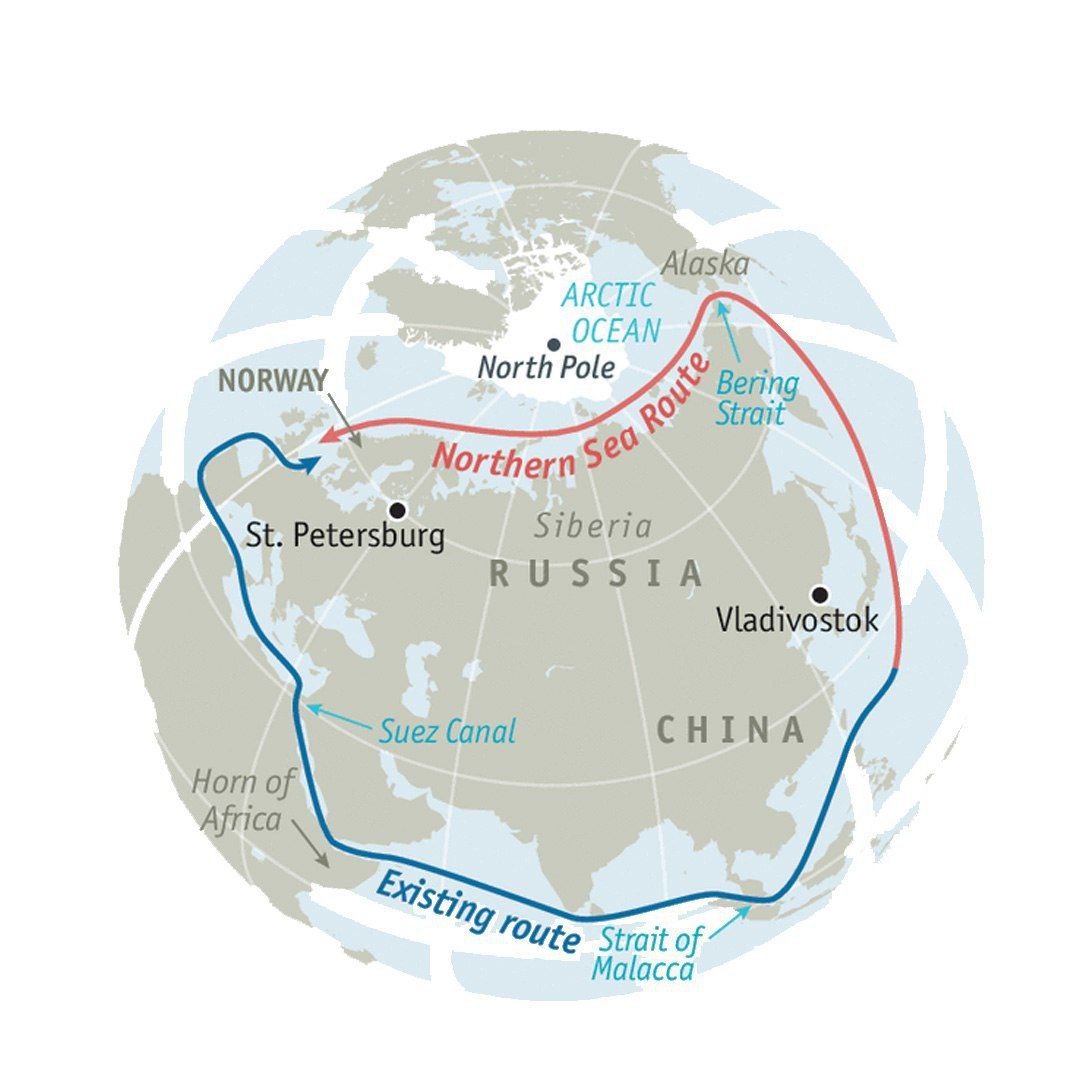 کریدور یخی روسیه و پتانسیل استراتژیک ایران