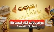 امسال عوامل تأثیرگذار قیمت طلا کدامند؟
