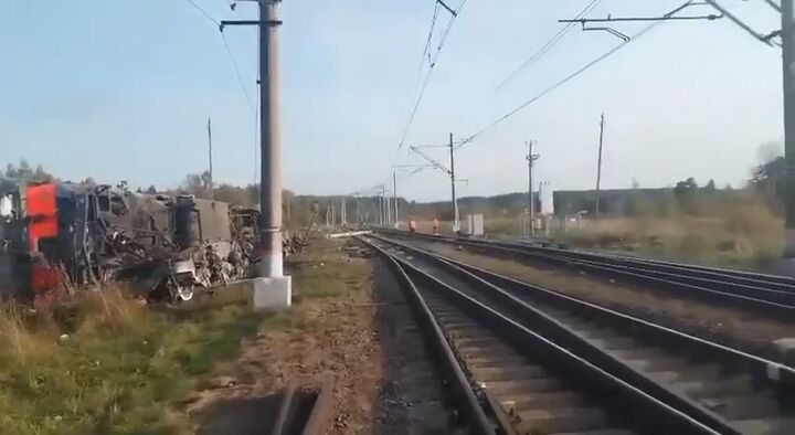 اقدامات خرابکارانه در راه آهن روسیه| ۲ قطار از ریل خارج شدند اقدامات خرابکارانه در راه آهن روسیه| ۲ قطار از ریل خارج شدند