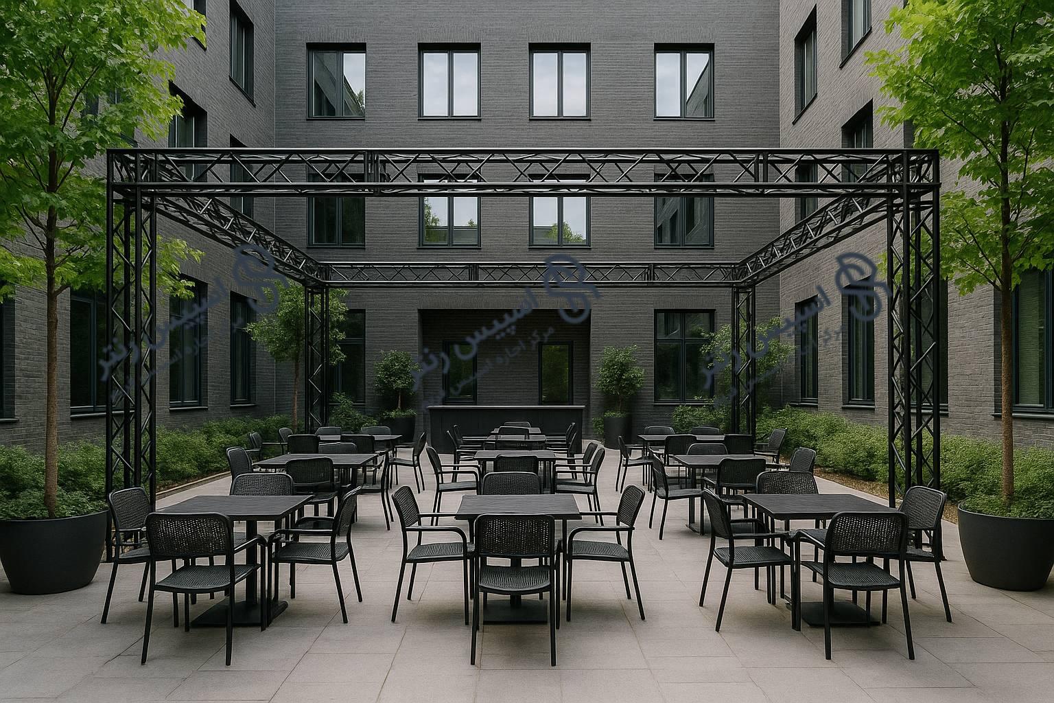 مرکز اجاره اسپیس فریم در تهران کجاست؟