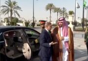 استقبال ویژه عربستان از شهباز شریف؛ اسکورت جنگنده‌های اف-۱۵ در آسمان ریاض
