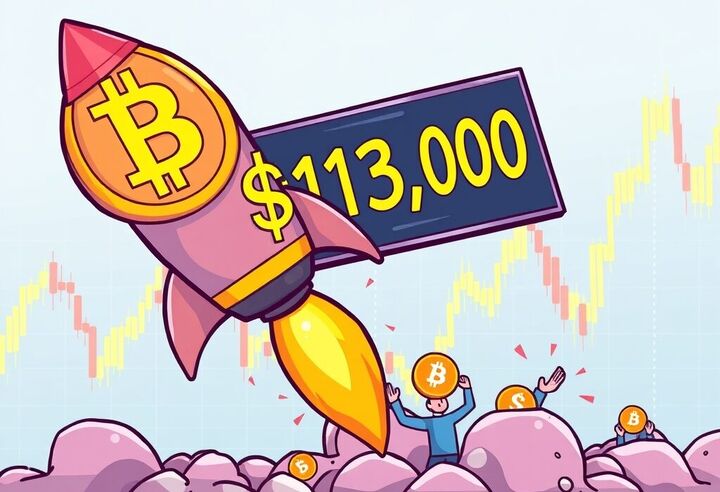 قیمت ۱۱۳ هزار دلار بیت‌کوین ممکن است آخرین تخفیف بزرگ قبل از سقف‌های جدید باشد