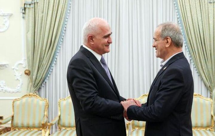 دیدار معاون نخست وزیر آذربایجان با رئیس جمهور دیدار معاون نخست وزیر آذربایجان با رئیس جمهور