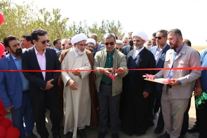 ۵۱۰ میلیارد ریال طرح آبی و نیروگاهی در موقوفه تربت‌جام بهره‌برداری شد