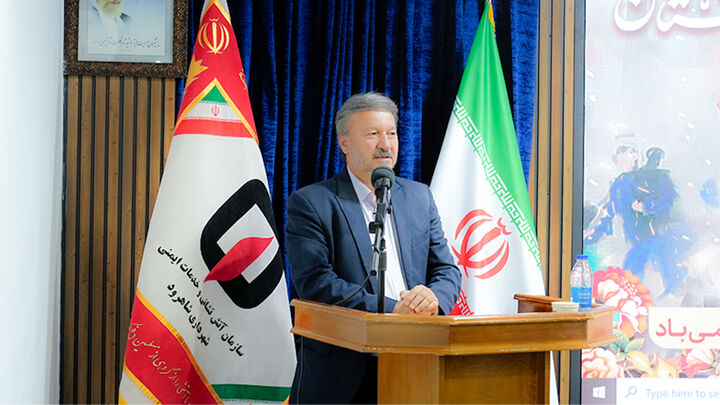 مراسم قدردانی از آتش نشانان شاهرود برگزار شد