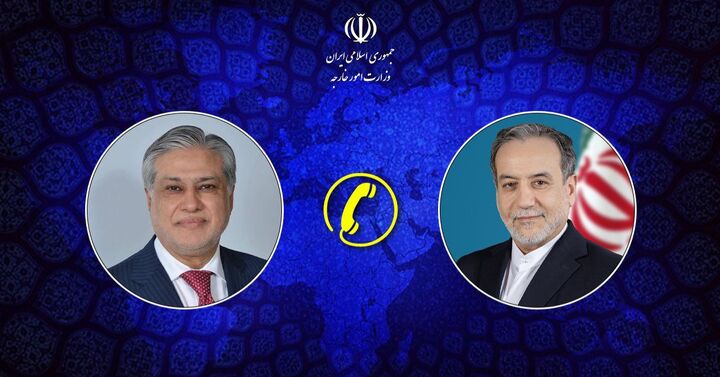 گفت‌وگوی تلفنی وزیران امور خارجه ایران و پاکستان