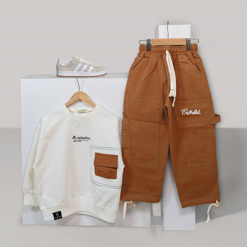 لباس بیرونی دخترانه و پسرانه مد سال۱۴۰۴ برای استایلهای اسپرت کودکانه