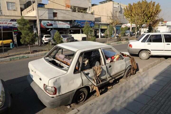 آغاز جمع‌آوری خودروهای رهاشده در معابر تهران از ۱۹مهر