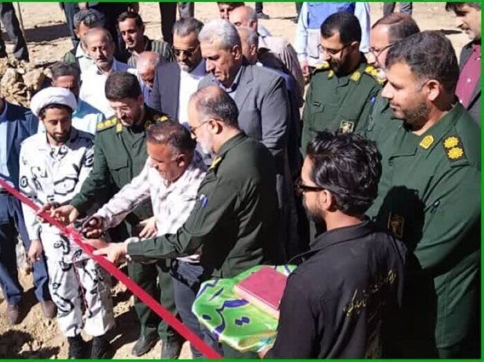 رفع تشنگی روستای انگاس نوشهر با افتتاح مخزن ۵۰۰ متر مکعبی