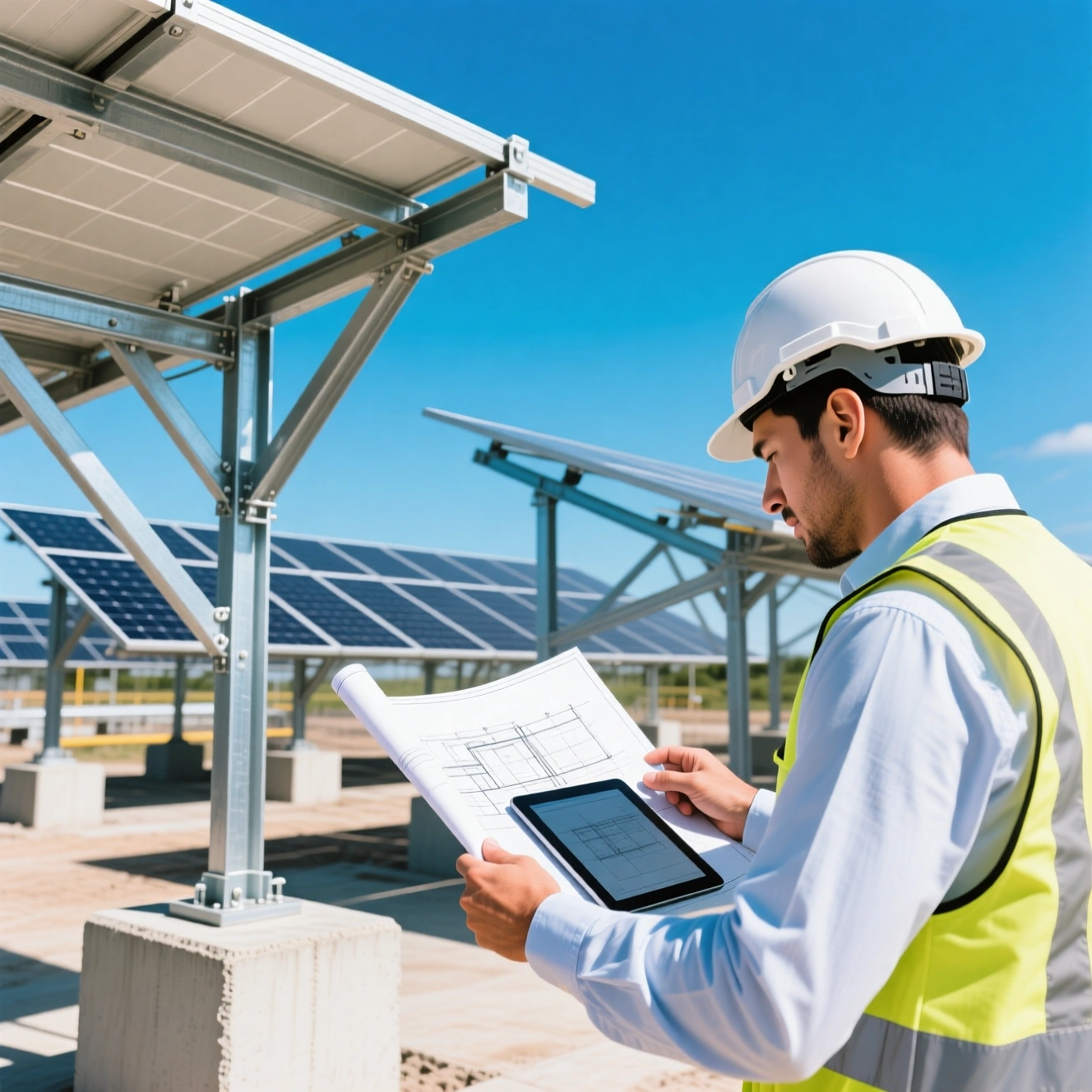 پنل خورشیدی پارس دکل گستر | تولید، طراحی و اجرای استراکچر خورشیدی در ایران