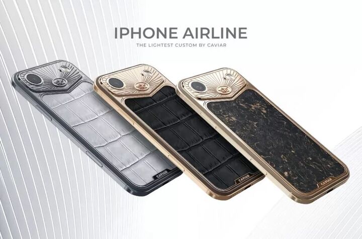 کاویار نسخه لوکس آیفون ایر را با کلکسیون AirLine معرفی کرد؛ قیمت حدود ۳۹ هزار دلار!