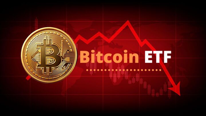صندوق‌های ETF بیت‌ کوین چهارمین روز خروج سرمایه را ثبت کردند
