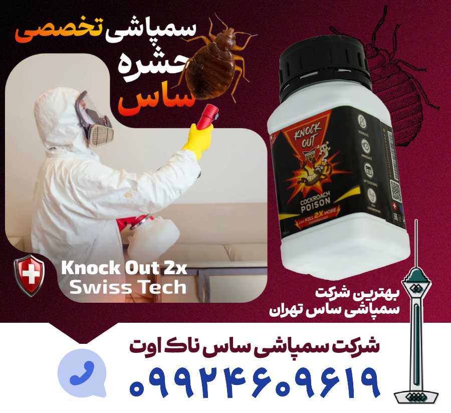 شرکت سمپاشی ساس ناک اوت : سمپاشی ساس منزل با سم ساس خارجی
