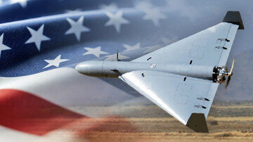 کپی برداری «شاهد آمریکایی» از روی پهپاد شاهد ایرانی!