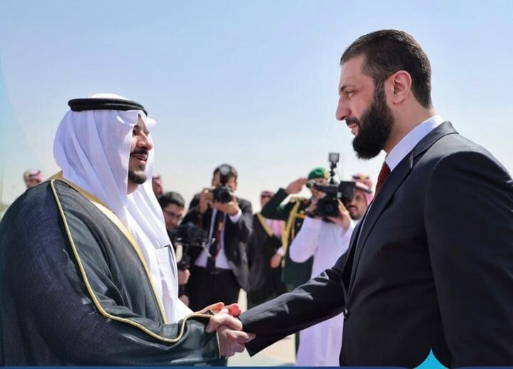 جولانی وارد عربستان شد جولانی وارد عربستان شد