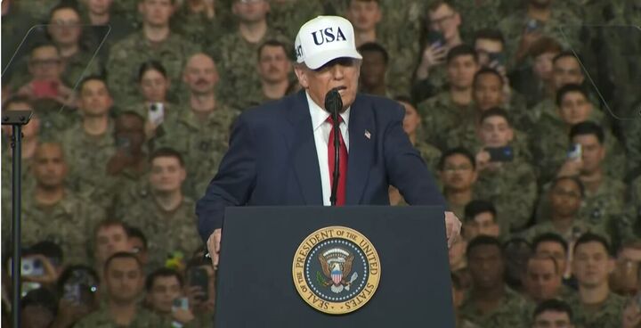 ترامپ مدعیشد: پیروز هر جنگی خواهیمبود ترامپ مدعیشد: پیروز هر جنگی خواهیمبود