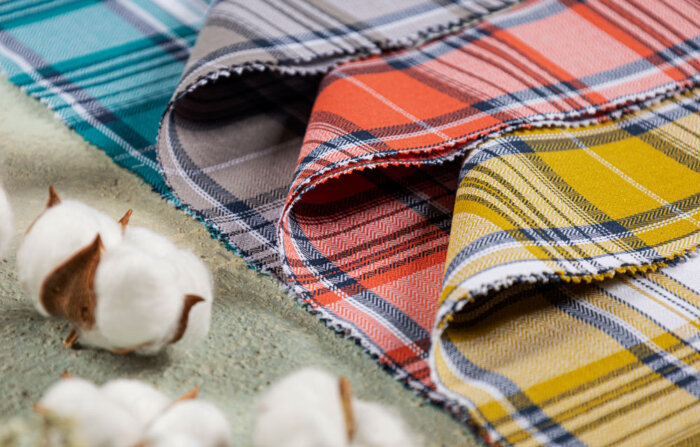 خرید پارچه عمده پنبه و لنین با قیمت کارخانه از نساجی هدیه صفاهان