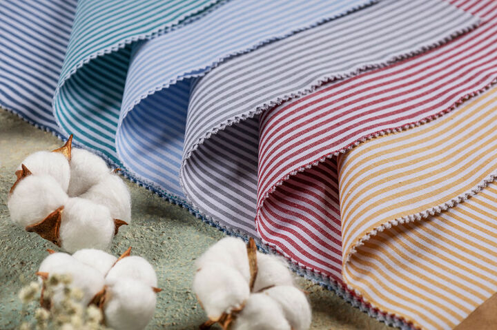 خرید پارچه عمده پنبه و لنین با قیمت کارخانه از نساجی هدیه صفاهان