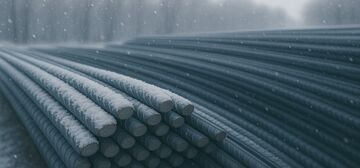 قیمت میلگرد در آستانه فصل سرما؛ تقاضا کم اما قیمت‌ها مقاوم