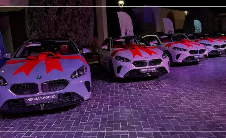 پرشیا خودرو تحویل ب‌ام‌و x۱، x۲ و ۲۲۵i به جانبازان را کلید زد