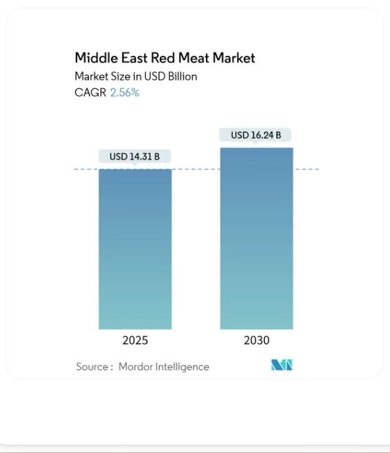 بازار گوشت قرمز خاورمیانه در یک نگاه؛ نوسان قیمتها در پی عدم تعادل عرضه و تقاضا بازار گوشت قرمز خاورمیانه در یک نگاه؛ نوسان قیمتها در پی عدم تعادل عرضه و تقاضا