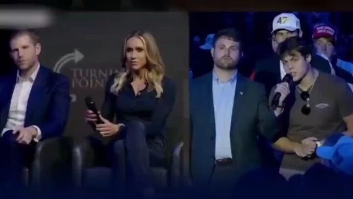 آچمز شدن پسر ترامپ توسط شهروند آمریکایی: رئیس‌جمهور، بازیچه اسرائیل است!