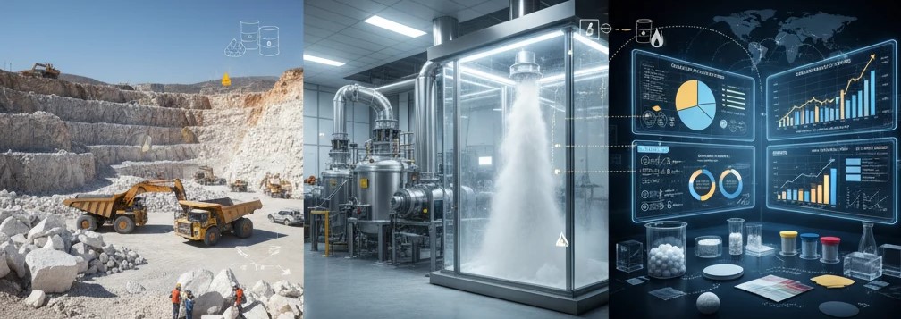 تحلیل علمی بازار جهانی ترکیبات معدنی پوششدار