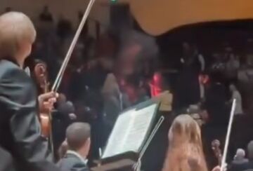 معترضان، اجرای ارکستر اسرائیلی در پاریس را مختل کردند