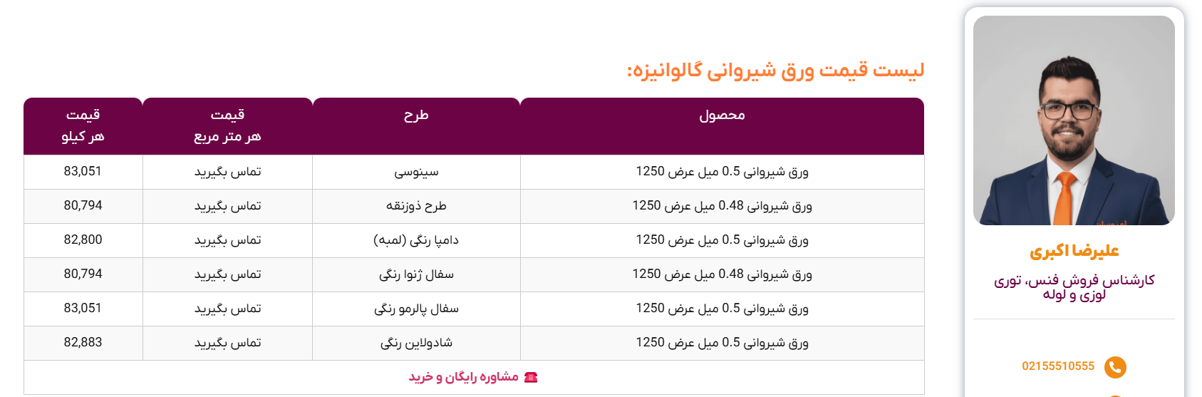 ورق سینوسی چیست؟ انواع، کاربرد و ویژگیهای ورق کرکره ای