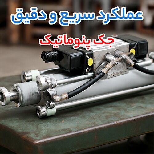 نقش شیر پنوماتیک، جک پنوماتیک و هیدروموتور هیدرولیک در بهبود بازده سیستم صنعتی
