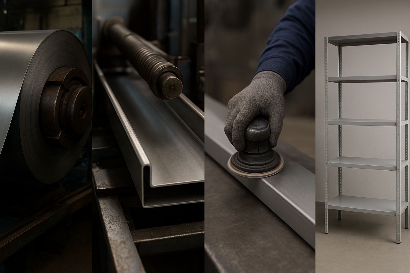 پروفیل سبک قفسه؛ راه‌ حل هوشمندانه برای کاهش هزینه تولید و افزایش دوام