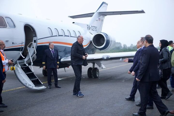 نخست وزیر جمهوری داغستان روسیه وارد گیلان شد