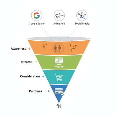 نقش شبکههای اجتماعی و تبلیغات در فروش آنلاین