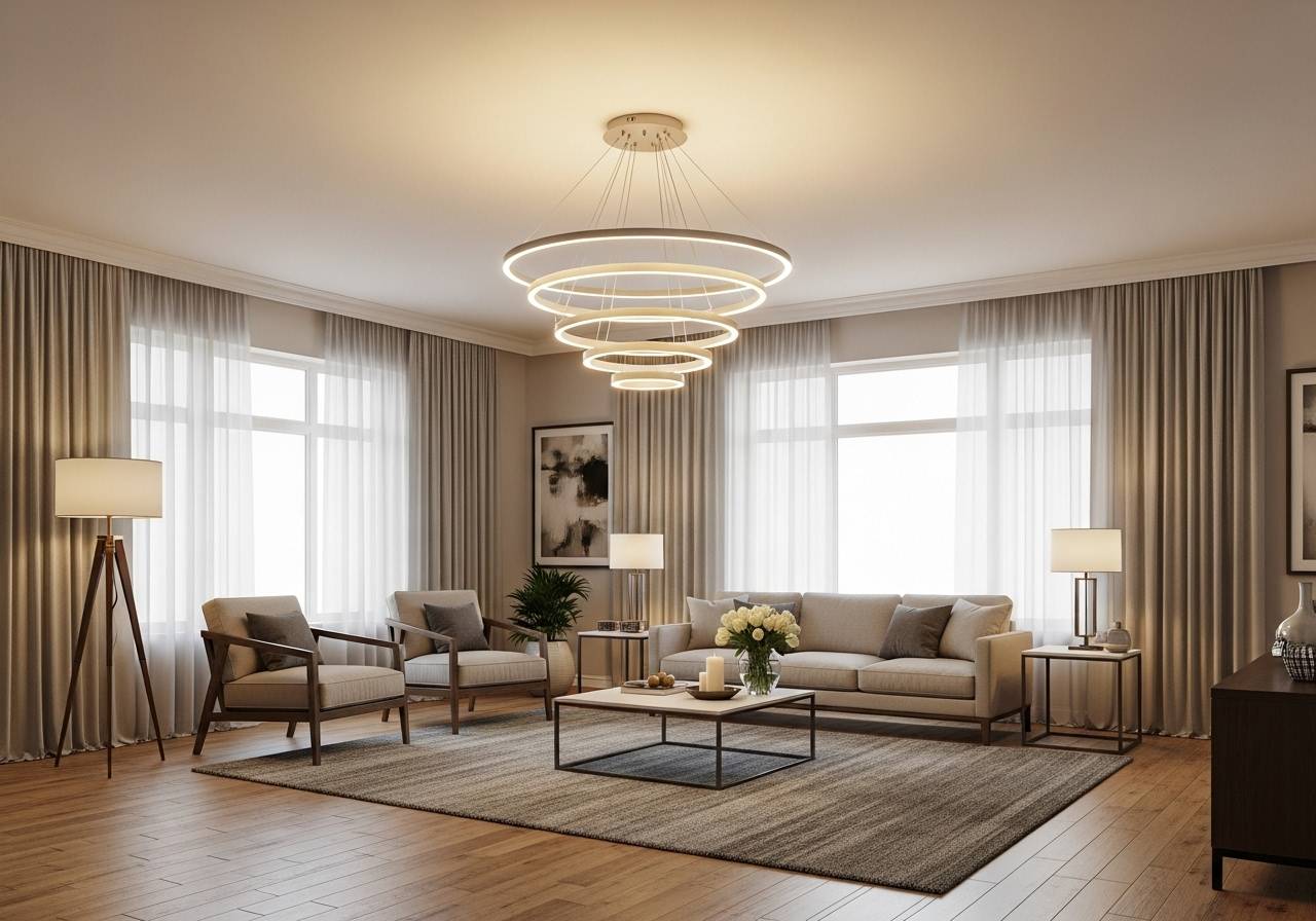 نکات فنی برای انتخاب لامپ ها و سیستم های نورپردازی